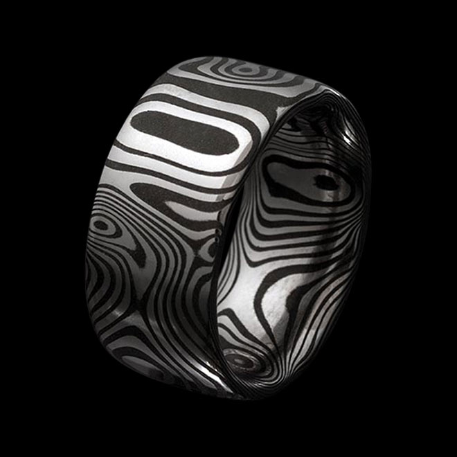 Damastringe Orpheus' Ring