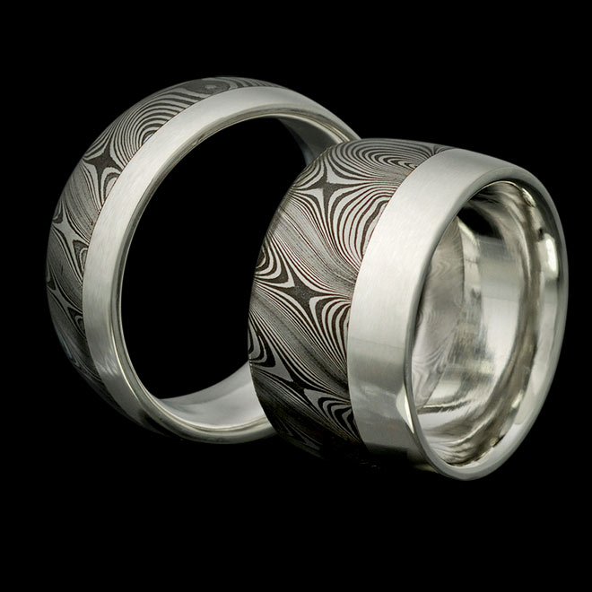 Trauringe Uranos + Silver Liner